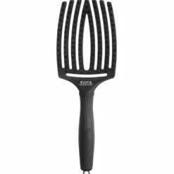 Olivia Garden Care Ionic Fingerbrush Hair Brush - Large Black
