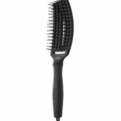 Olivia Garden Care Ionic Fingerbrush Hair Brush - Black
