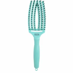 Olivia Garden Care Ionic Fingerbrush Hair Brush - Mint Green