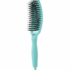 Olivia Garden Care Ionic Fingerbrush Hair Brush - Mint Green