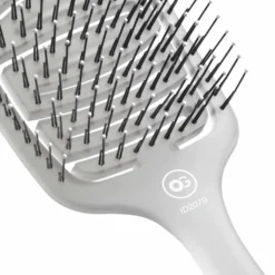 Olivia Garden Essential Hair Brush Medium Hair Grey