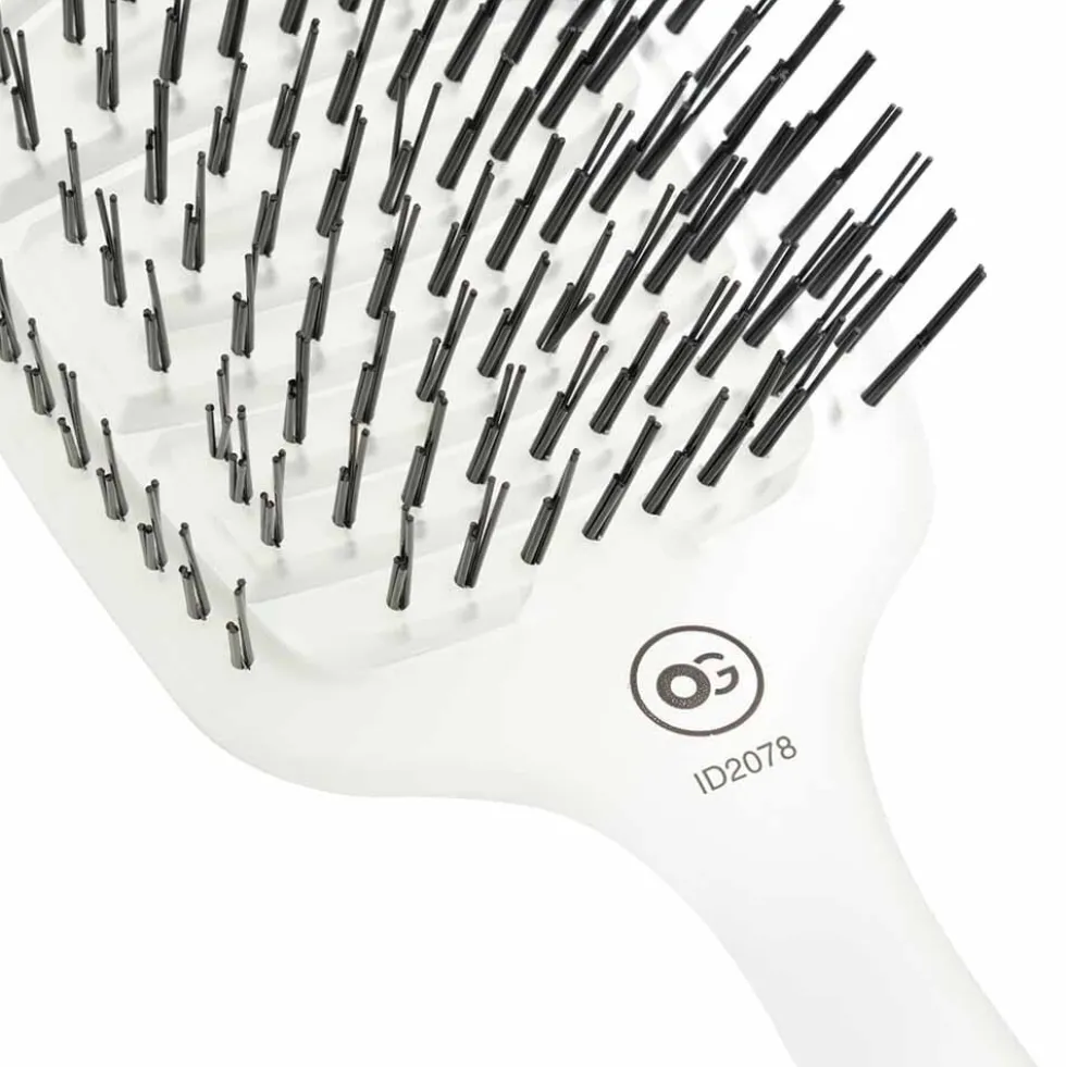 Olivia Garden Essential Hair Brush Fine Hair White