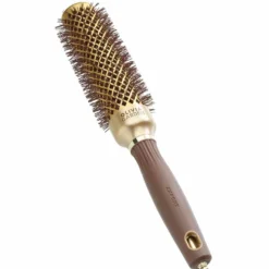 Olivia Garden Expert Blowout Round Hair Brush Speed Gold & Brown 35mm