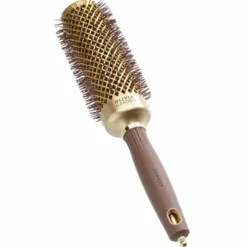 Olivia Garden Expert Blowout Round Hair Brush Speed Gold & Brown 45mm