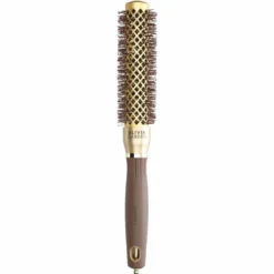 Olivia Garden Expert Blowout Round Hair Brush Speed Gold & Brown 25mm