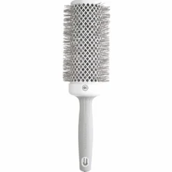 Olivia Garden Expert Blowout Round Hair Brush Speed White & Grey 55mm