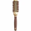 Olivia Garden Expert Blowout Round Hair Brush Blowout Shine Gold & Brown 35mm