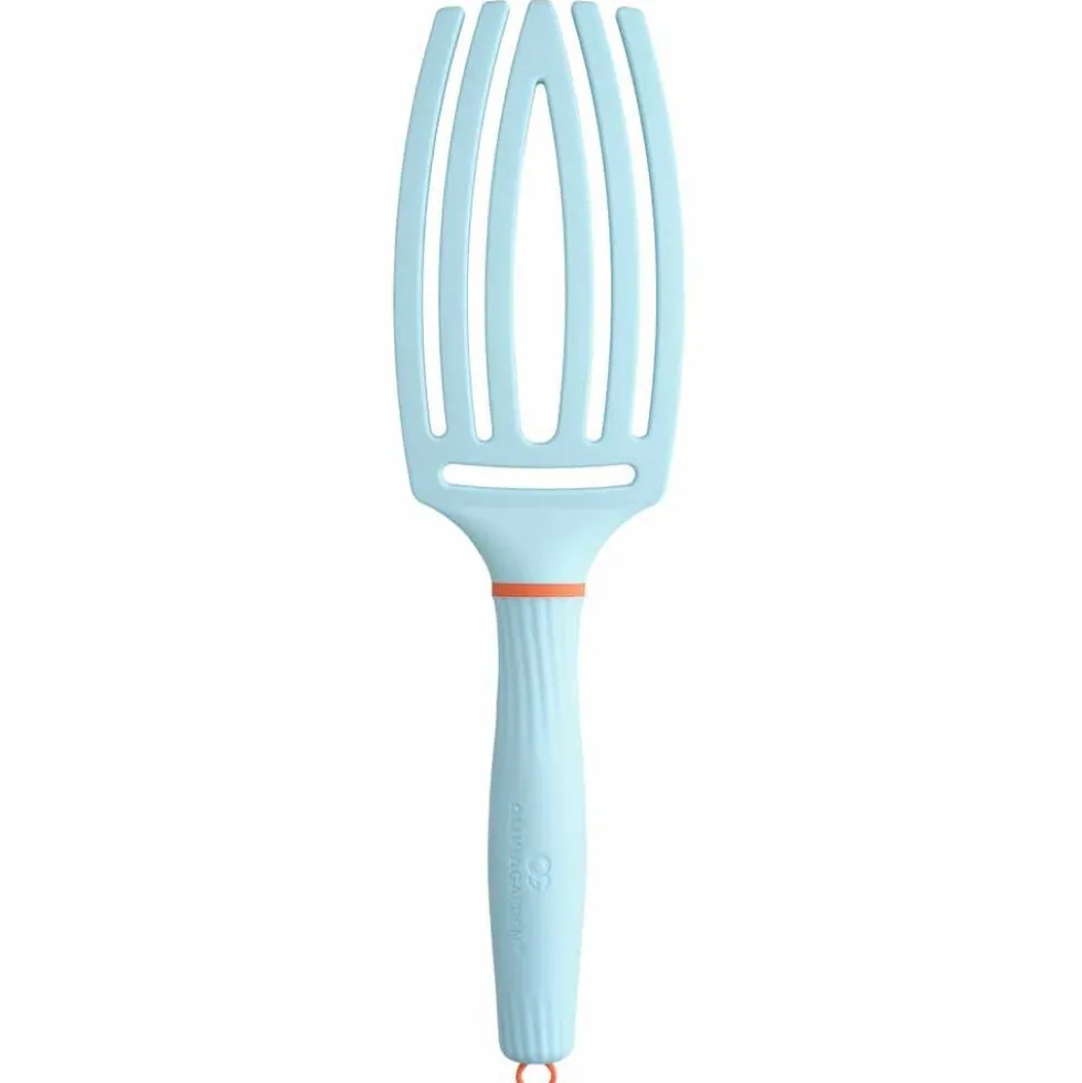 Olivia Garden Inner Child FingerBrush Care Iconic Boar & Nylon - Light Blue