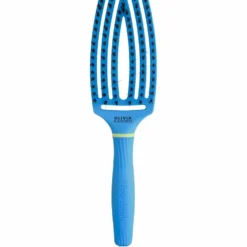 Olivia Garden Inner Child FingerBrush Care Iconic Boar & Nylon - Blue