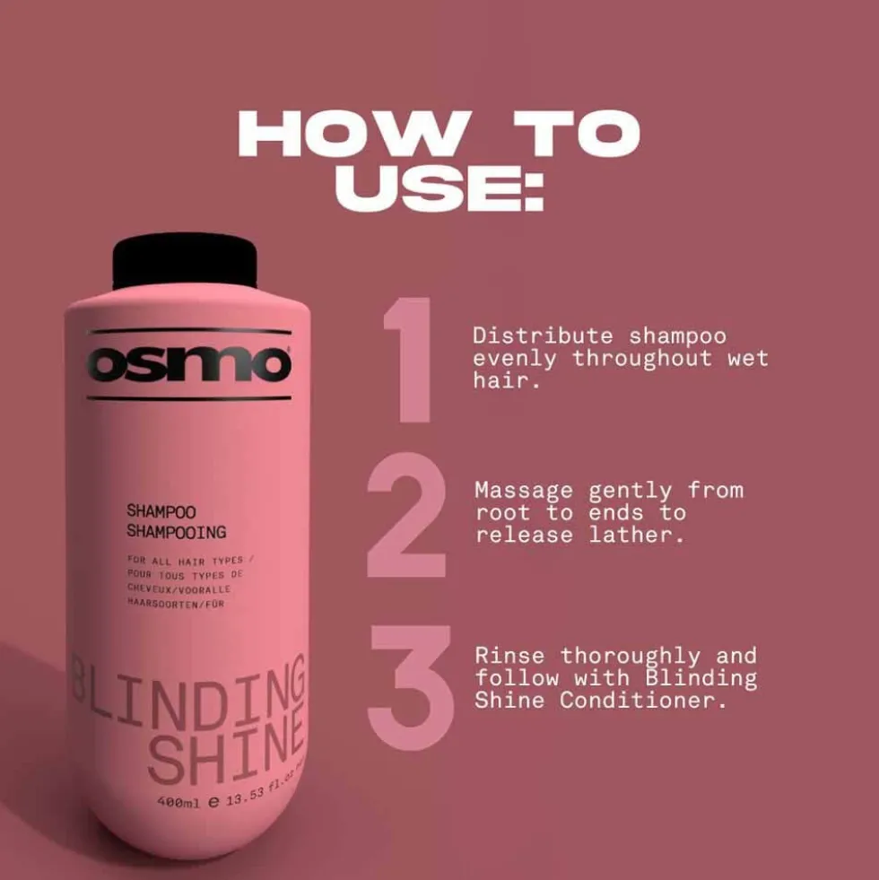 Osmo Blinding Shine Illuminating Shampoo 400ml