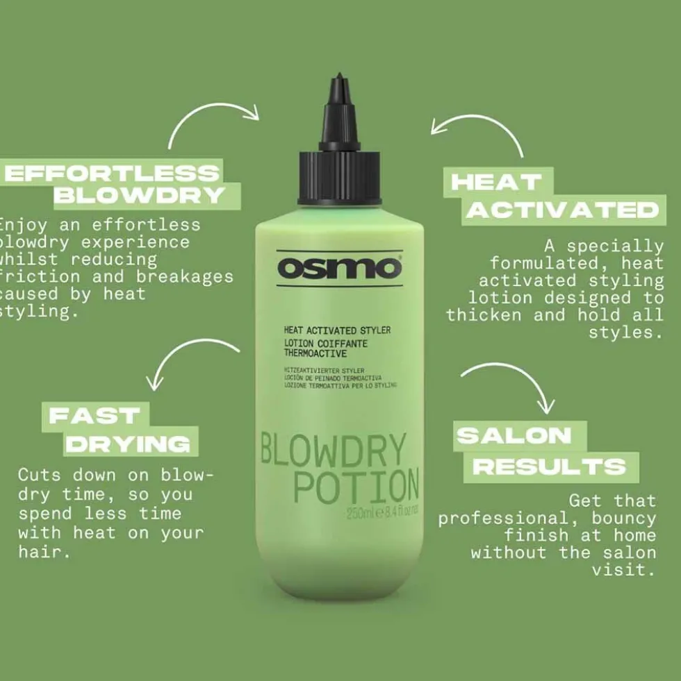 Osmo Blowdry Potion Heat Activated Styler 250ml