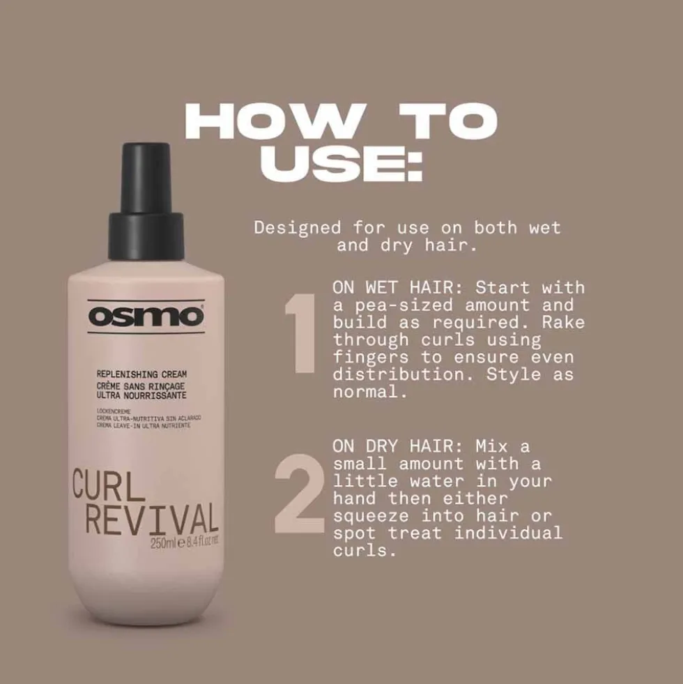 Osmo Curl Revival Replenishing Cream 250ml