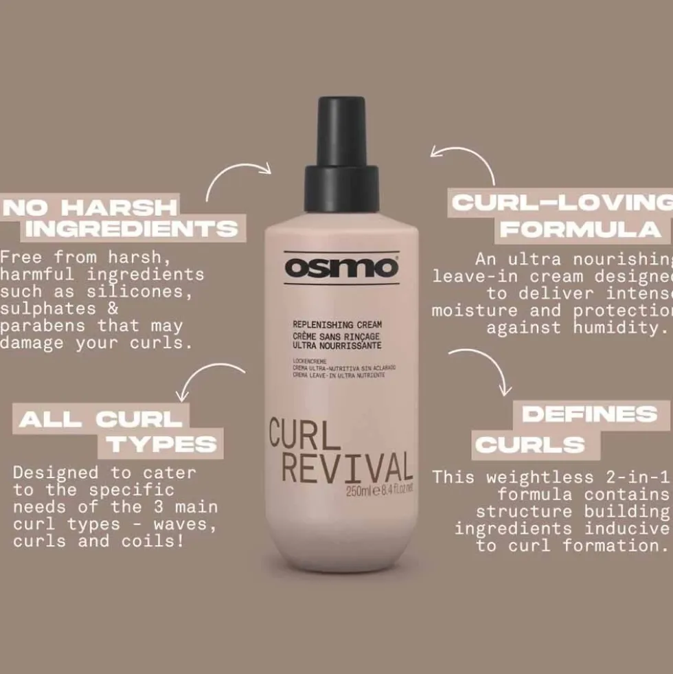 Osmo Curl Revival Replenishing Cream 250ml
