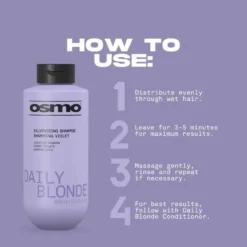 Osmo Daily Blonde Silverising Shampoo 400ml