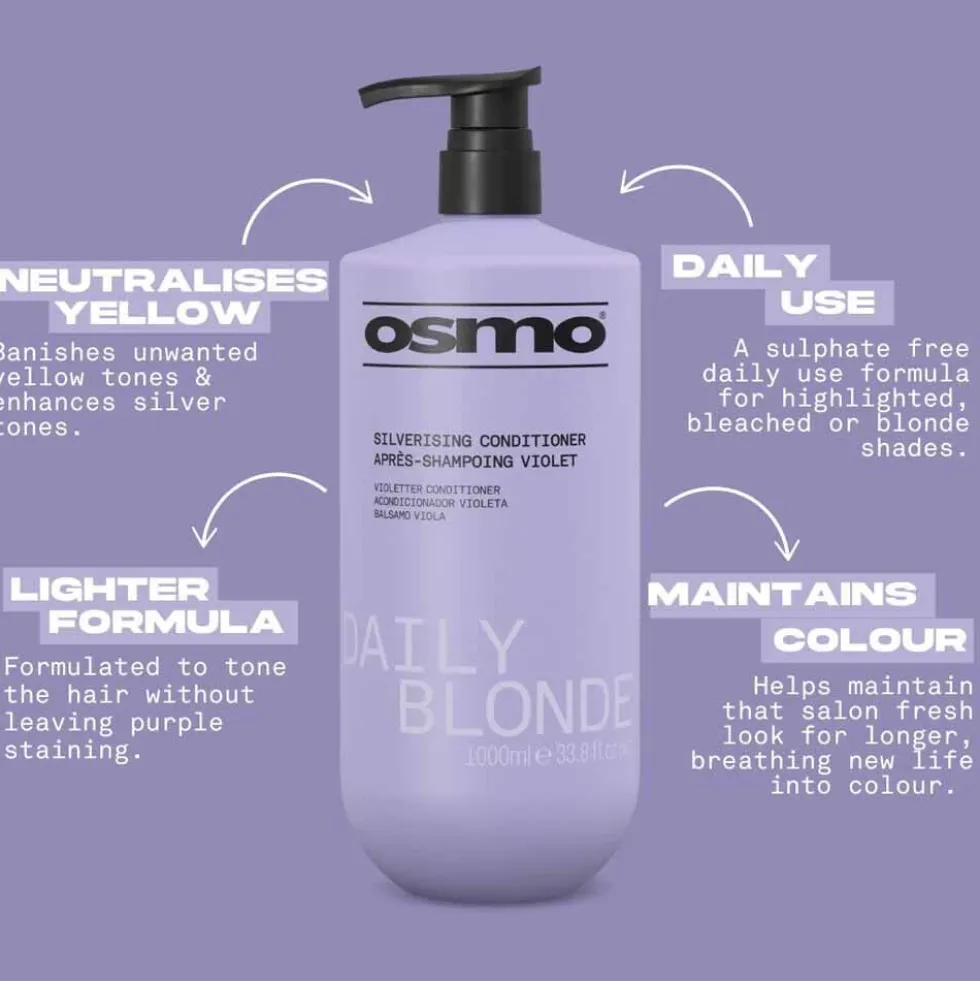 Osmo Daily Blonde Silverising Conditioner 1000ml