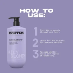 Osmo Daily Blonde Silverising Conditioner 1000ml