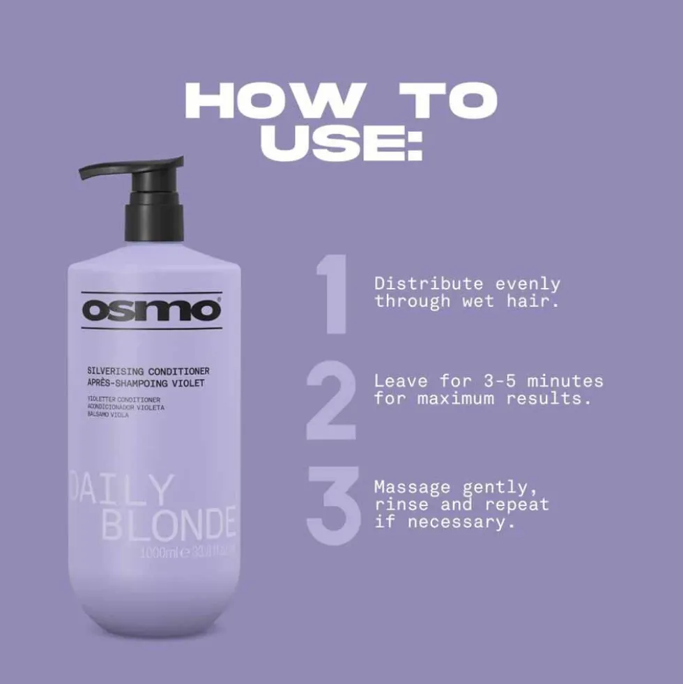 Osmo Daily Blonde Silverising Conditioner 1000ml