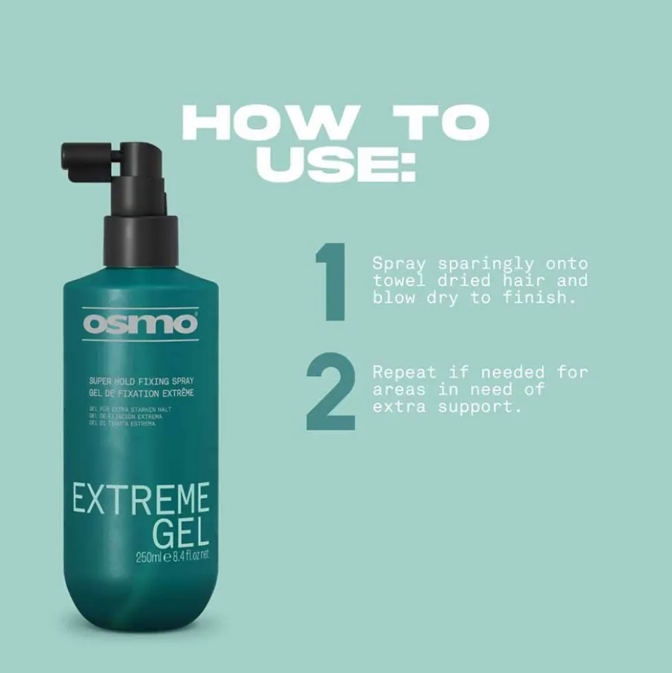 Osmo Extreme Gel Super Hold Fixing Spray 250ml