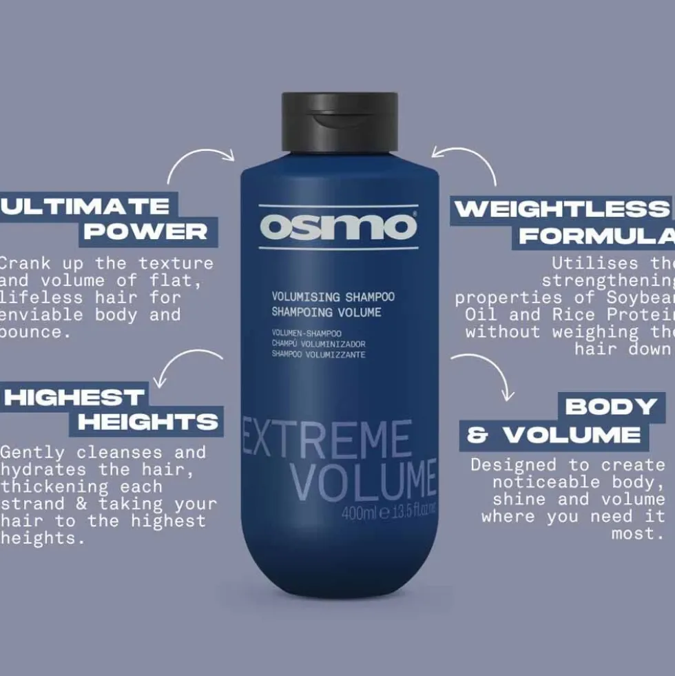 Osmo Extreme Volume Volumising Shampoo 400ml