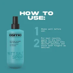 Osmo Mattifying Texturiser Matt Salt Spray 250ml