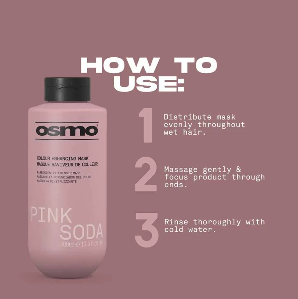 Osmo Pink Soda Colour Enhancing Mask 400ml