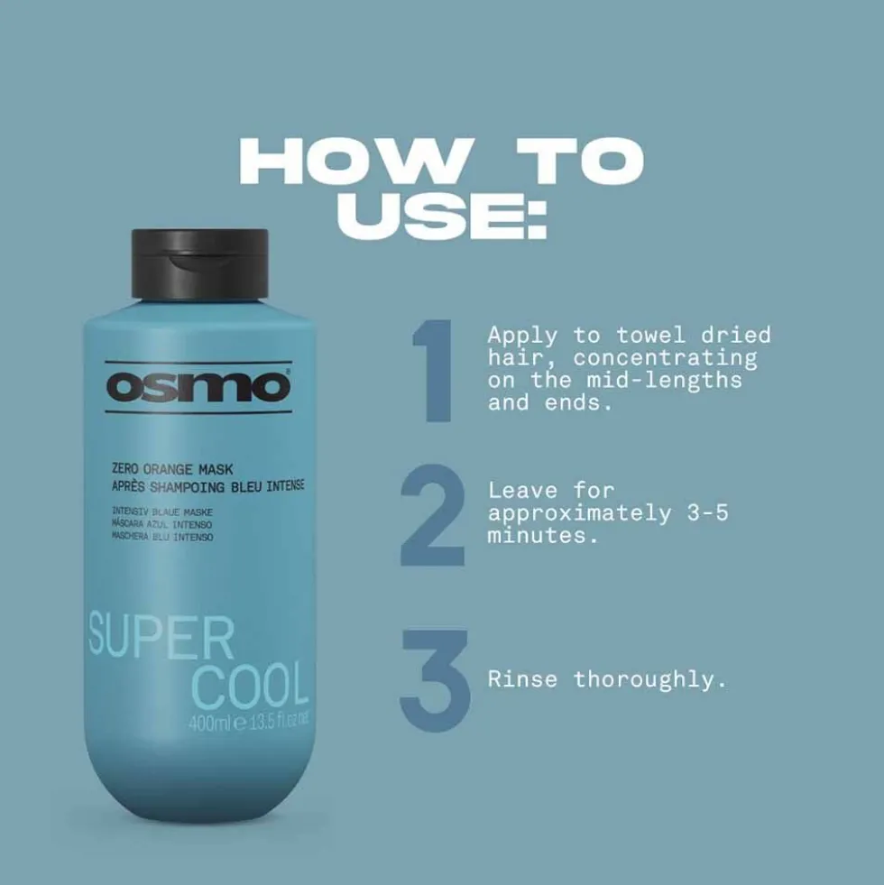 Osmo Super Cool Zero Orange Mask 400ml