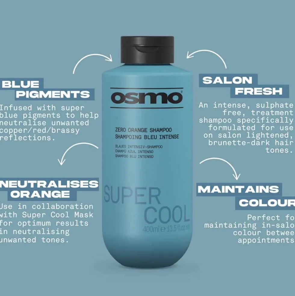 Osmo Super Cool Zero Orange Shampoo 400ml