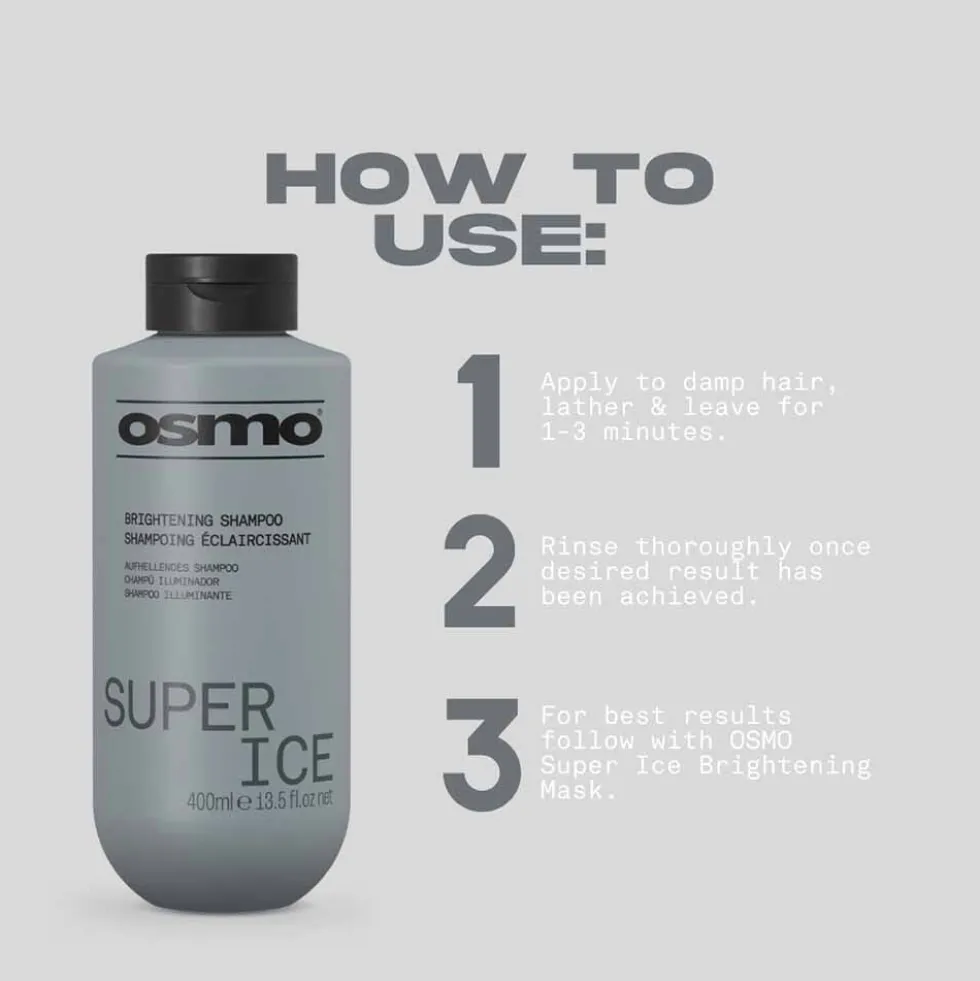 Osmo Super Ice Brightening Shampoo 400ml