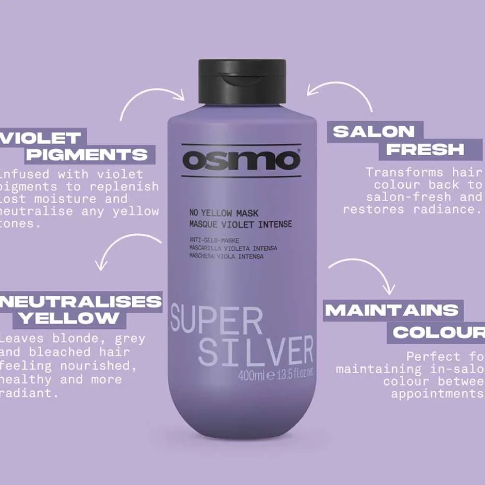 Osmo Super Silver No Yellow Mask 400ml