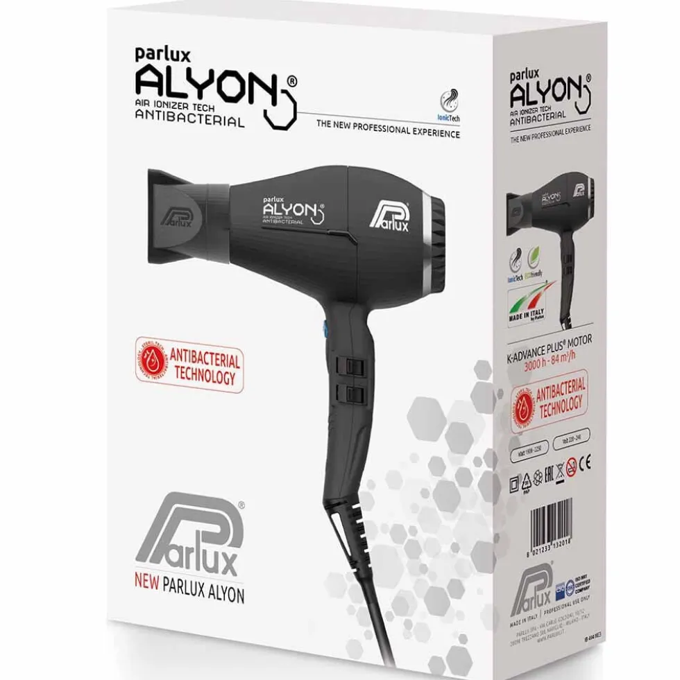 Parlux Alyon Hairdryer, Black
