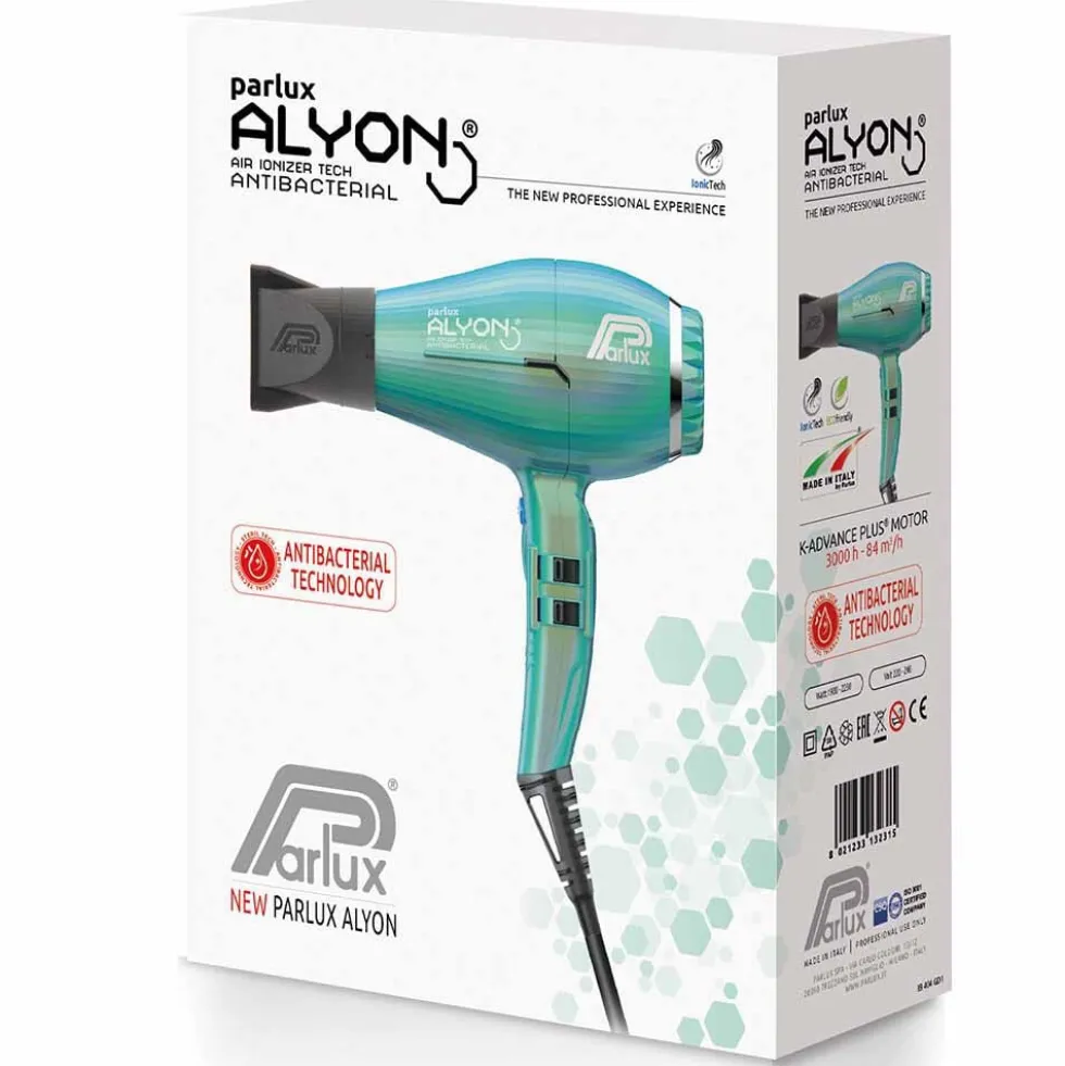 Parlux Alyon Hairdryer, Jade