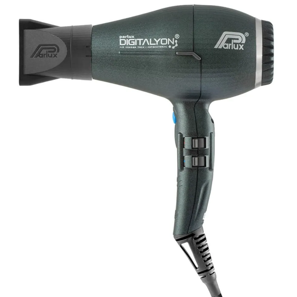 Parlux Digitalyon Light Air Ionizer Hair Dryer, Anthracite