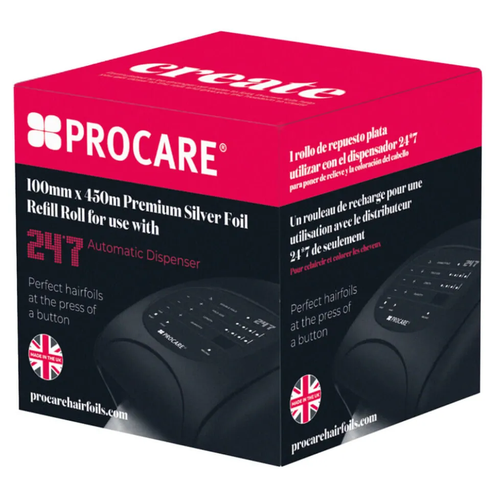 Procare 24*7 Silver Foil Refill 100mm x 450m