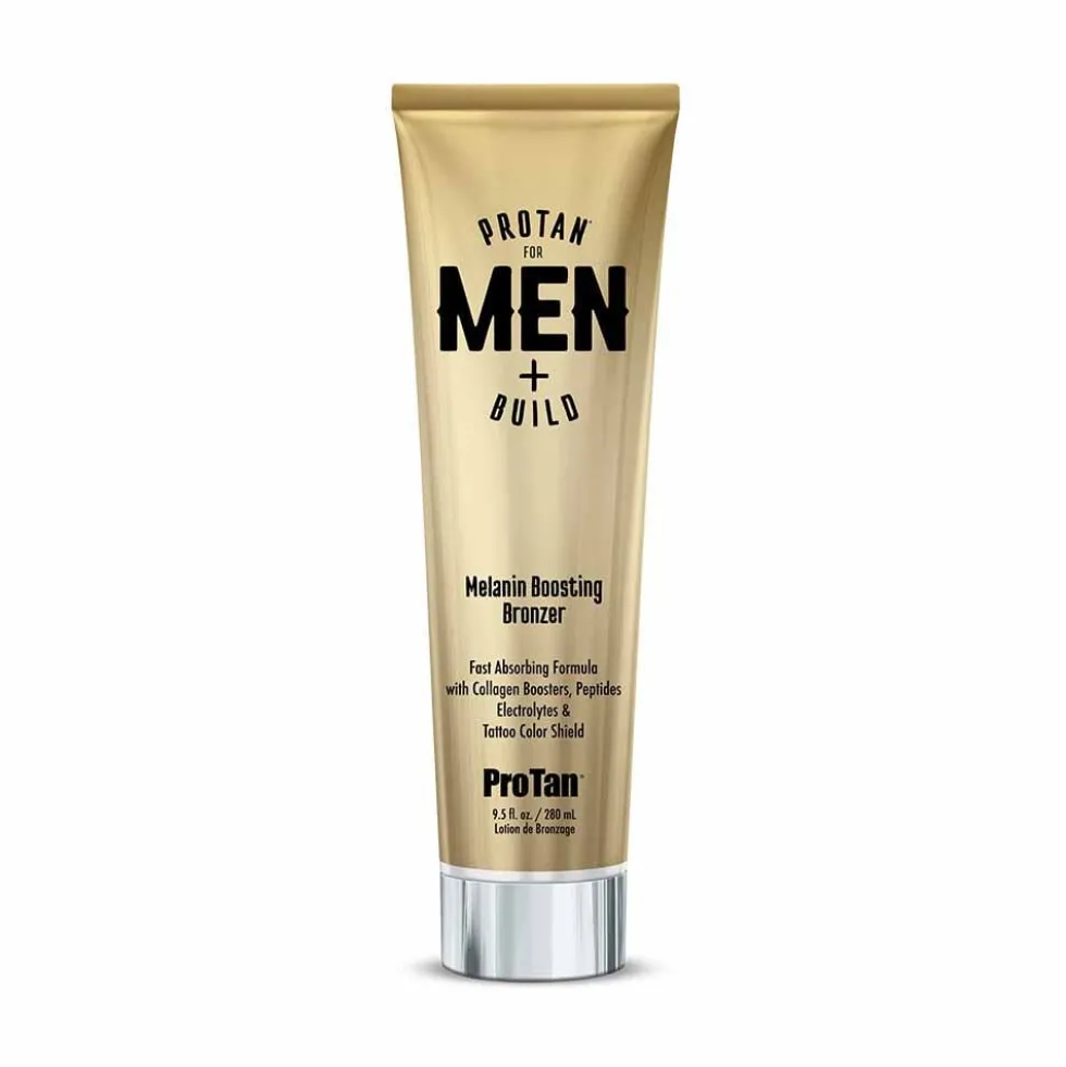 Pro Tan for Men + Build Melanin Boosting Bronzer 265ml