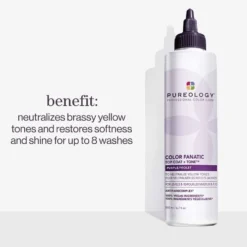 Pureology Color Fanatic Top Coat and Tone Purple 200ml