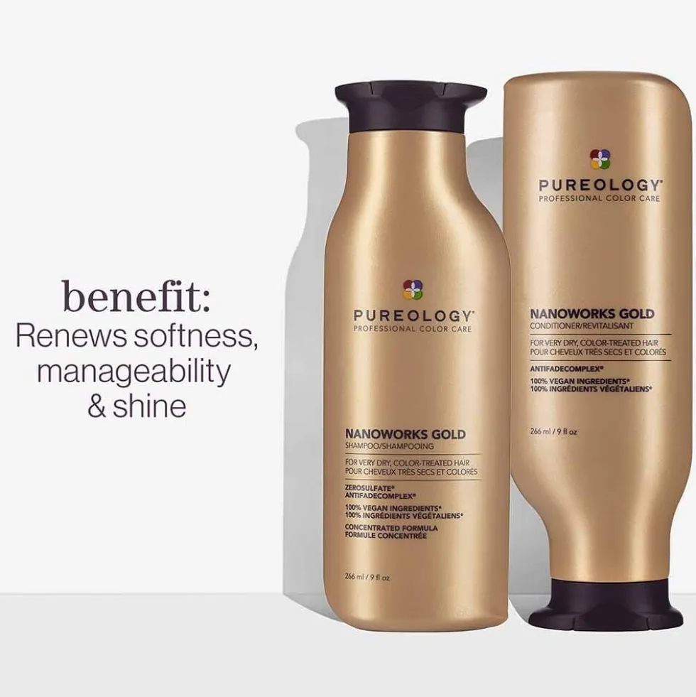 Pureology Nanoworks Gold Shampoo 266ml