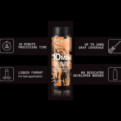 Redken Color Gels Lacquers 10 Minute Permanent Liquid Hair Colour 6ABN Brown Smoke 60ml