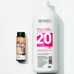 Redken Color Gels Lacquers 10 Minute Permanent Liquid Hair Colour 6ABN Brown Smoke 60ml