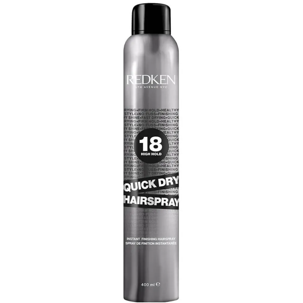 Redken 18 High Hold Quick Dry Instant Finishing Hairspray 400ml