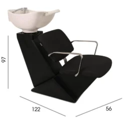 REM Atlas Baltic Backwash Unit, Black