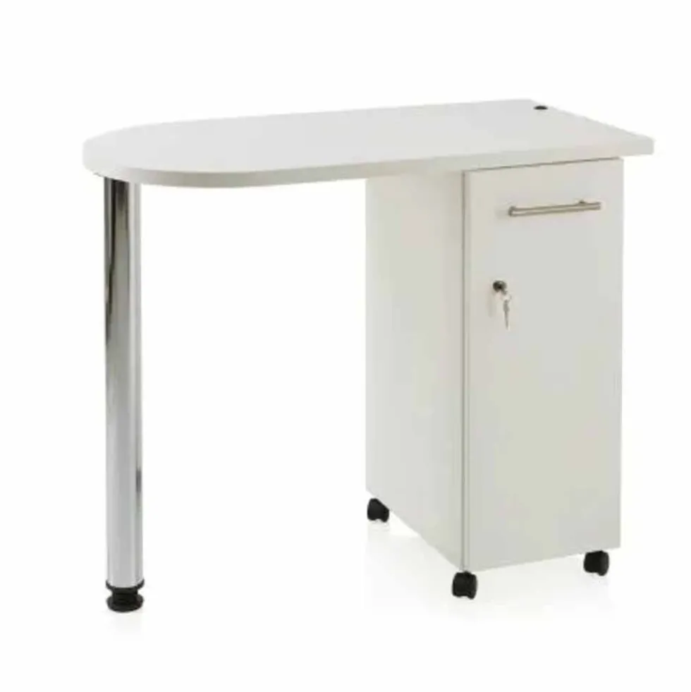 REM Stadium Nail Table - White
