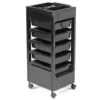 REM Studio Salon Trolley, Black, Accessory Top