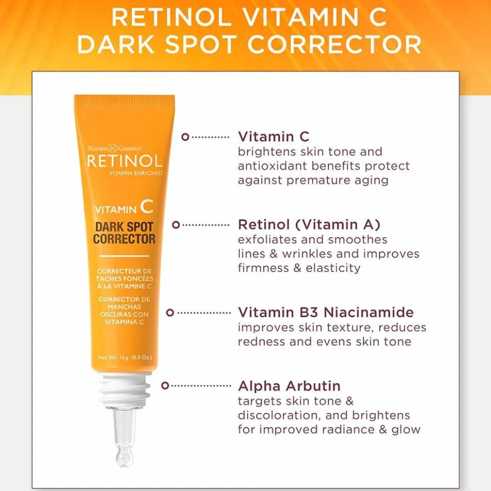 Retinol +Vitamin C Dark Spot Corrector 15g
