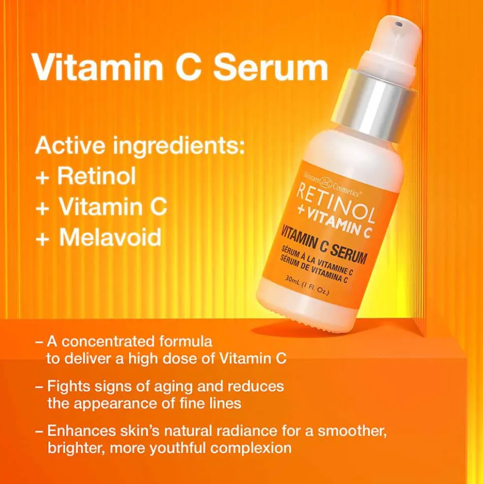 Retinol +Vitamin C Serum 30ml