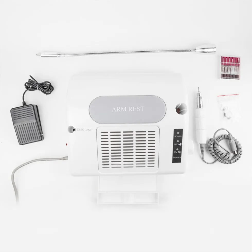 Salon Expert Nailcraft NC3100 3-in-1 Nail Machine Kit White