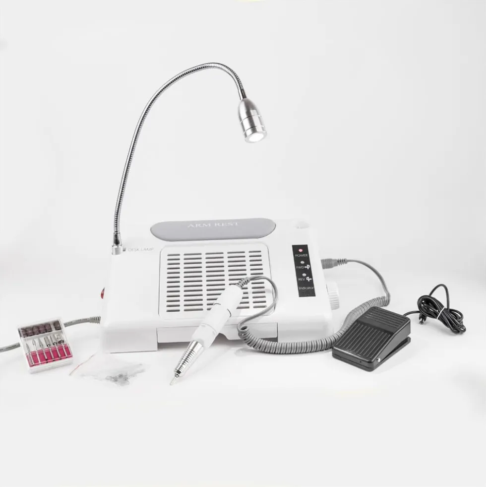 Salon Expert Nailcraft NC3100 3-in-1 Nail Machine Kit White