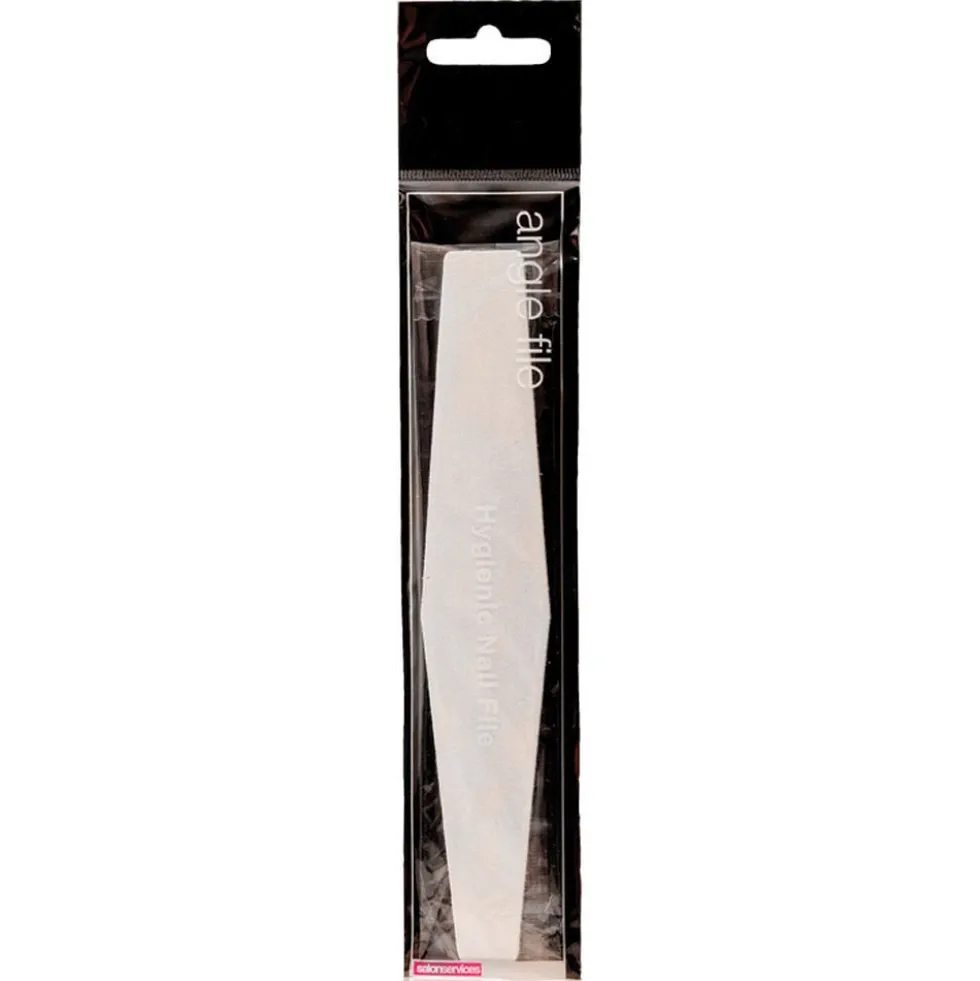 Salon Services Angle 100/100 Grit White File