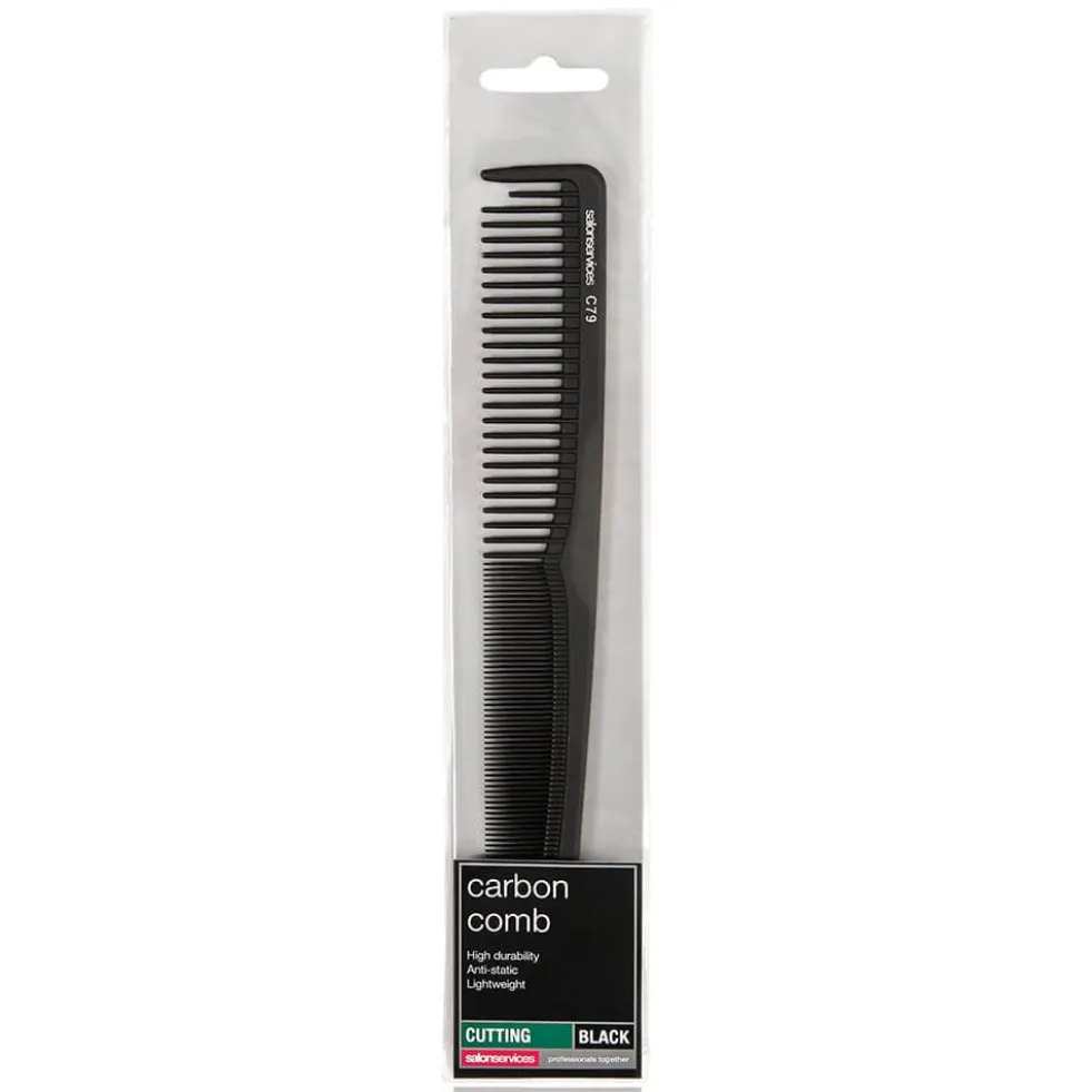Salon Services Carbon Cutting Comb