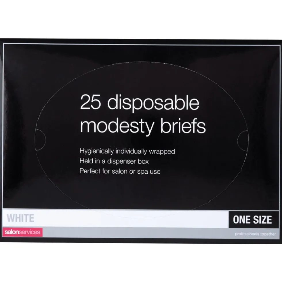 Salon Services Disposable Briefs Pack of 25