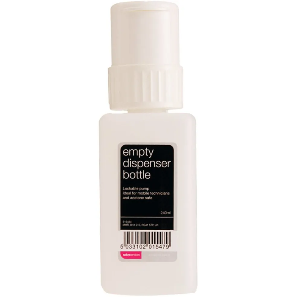 Salon Services Empty Dispenser Bottle